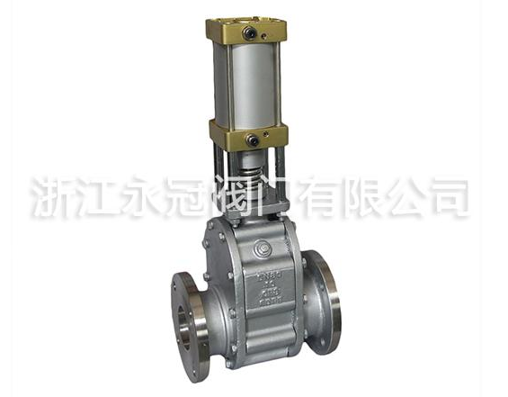 氣動陶瓷雙閘板閥Z644TC 氣動陶瓷雙閘板閥Z644TC